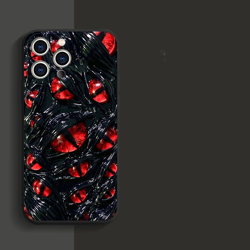 Monster Eyes - Liquid Silicone Anti-Drop Protective Case