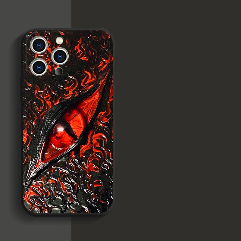 Monster Eyes - Liquid Silicone Anti-Drop Protective Case