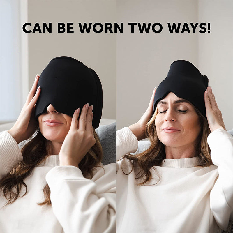Migraine Relief Ice Pack Hat