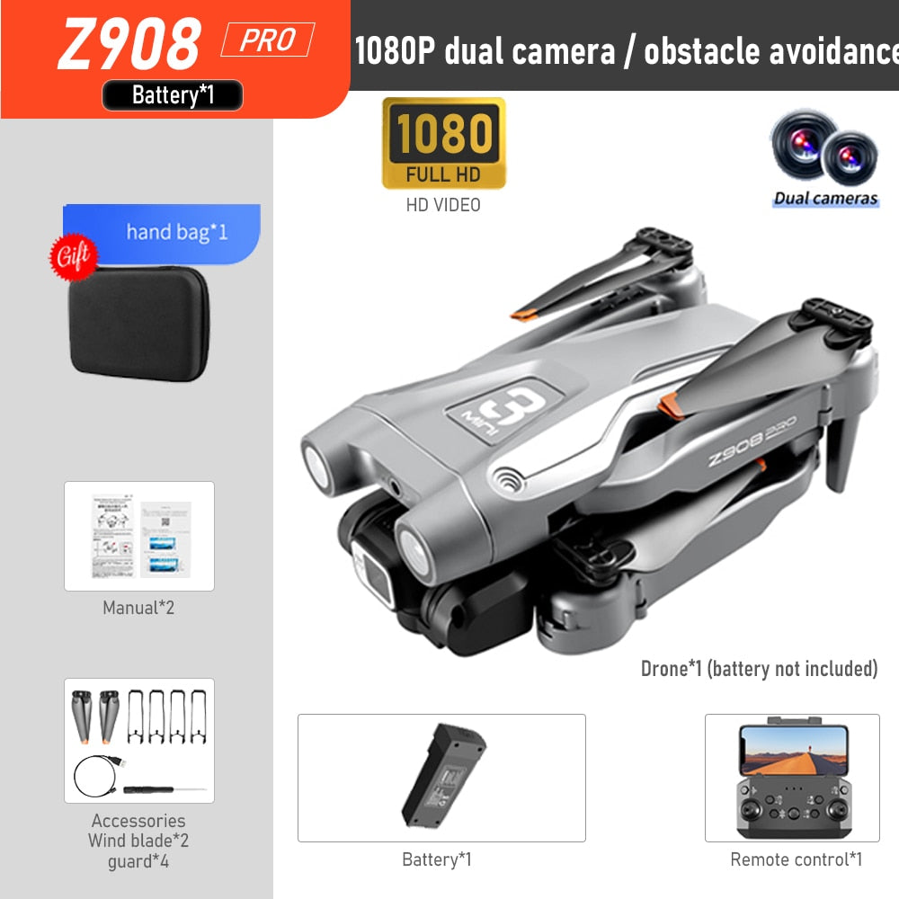 NEW Z908 Pro Drone 4K HD Professional