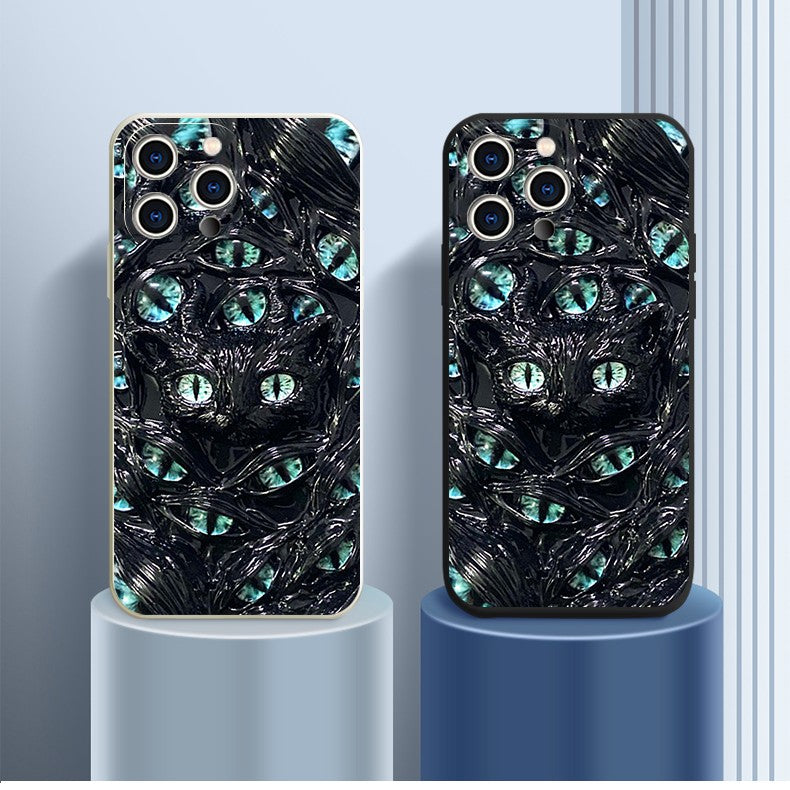 Monster Eyes - Liquid Silicone Anti-Drop Protective Case