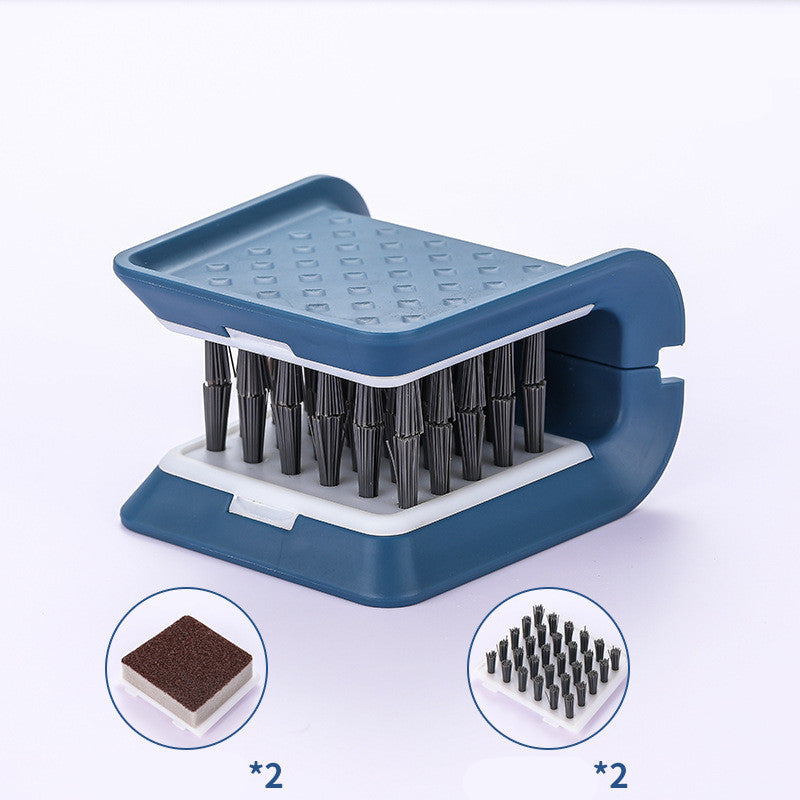 Foldable U Shaped Cleaning Sponge Brush