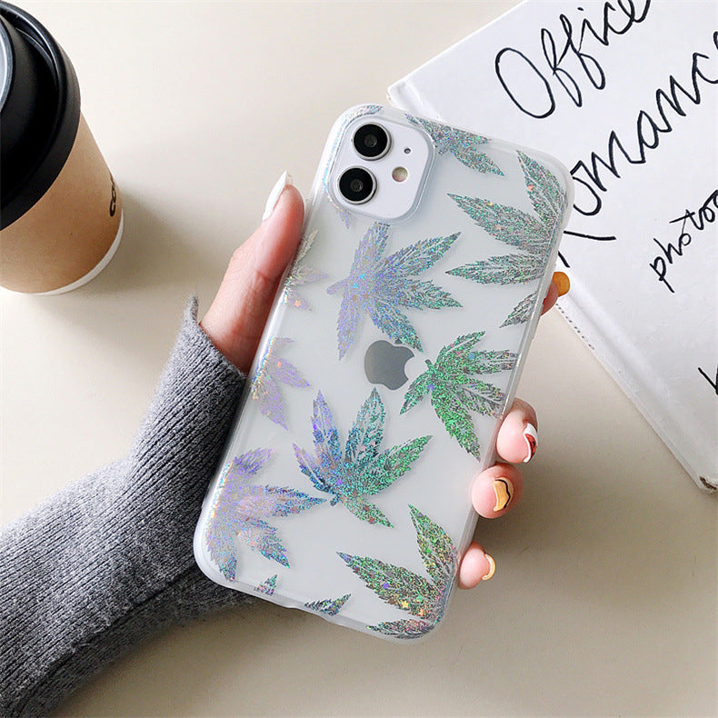 Beautiful Leaf Soft Shell Protective Cover