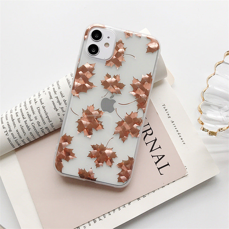 Beautiful Leaf Soft Shell Protective Cover