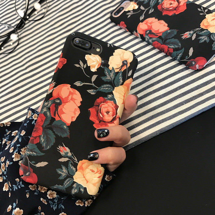 Retro Mobile Phone Case - Roses