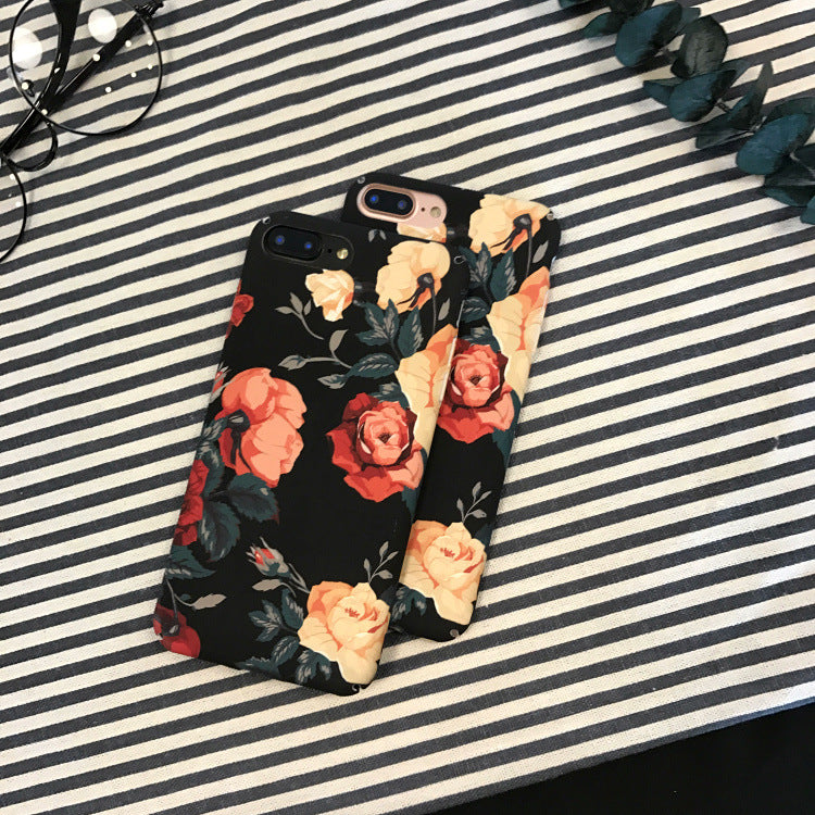 Retro Mobile Phone Case - Roses