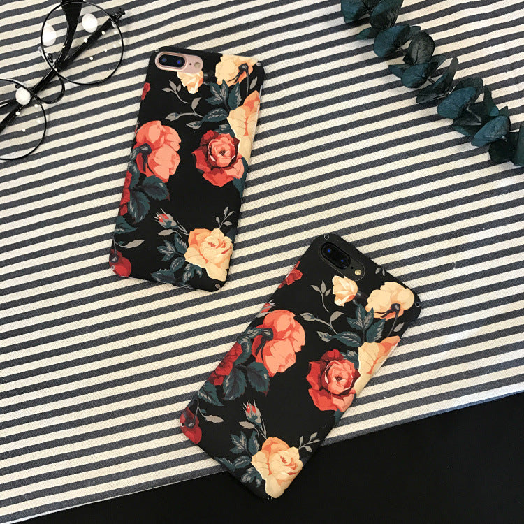 Retro Mobile Phone Case - Roses