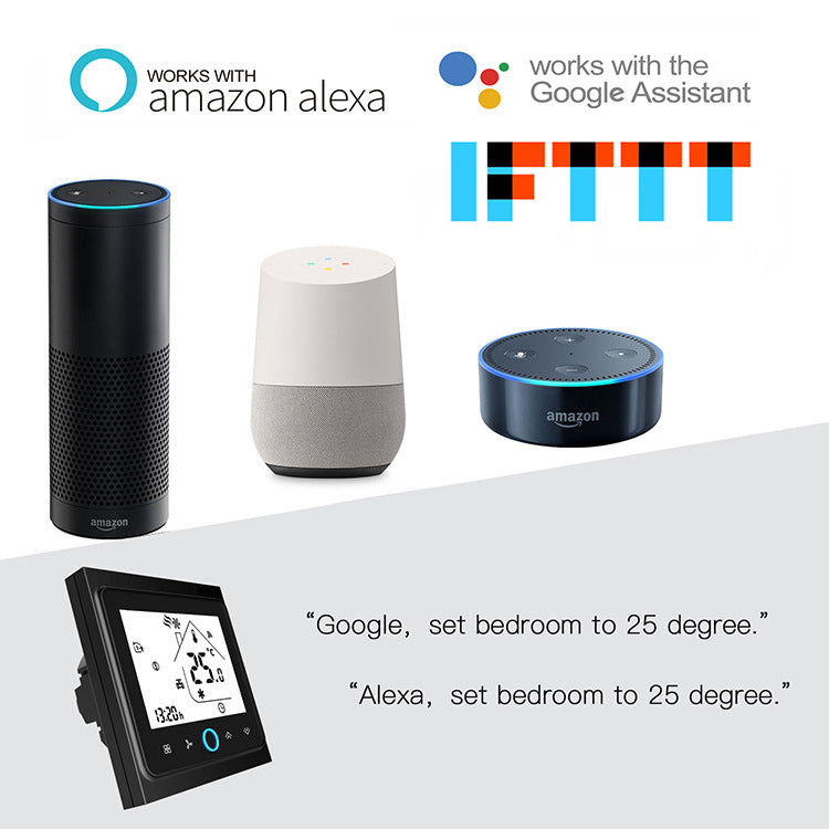 Intelligent Thermostat - Works w/ Alexa, and Google