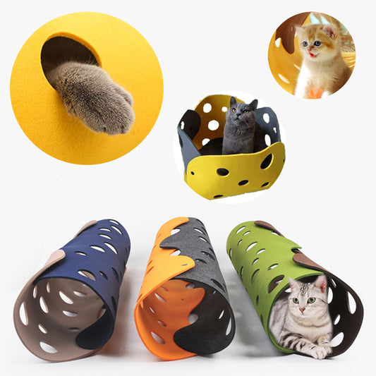 Cat Tunnel Interactive Toy