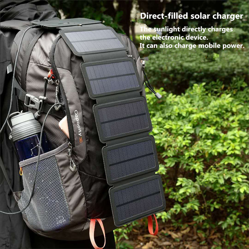 Portable Folding Solar Panel Charger 5V 2.1A USB