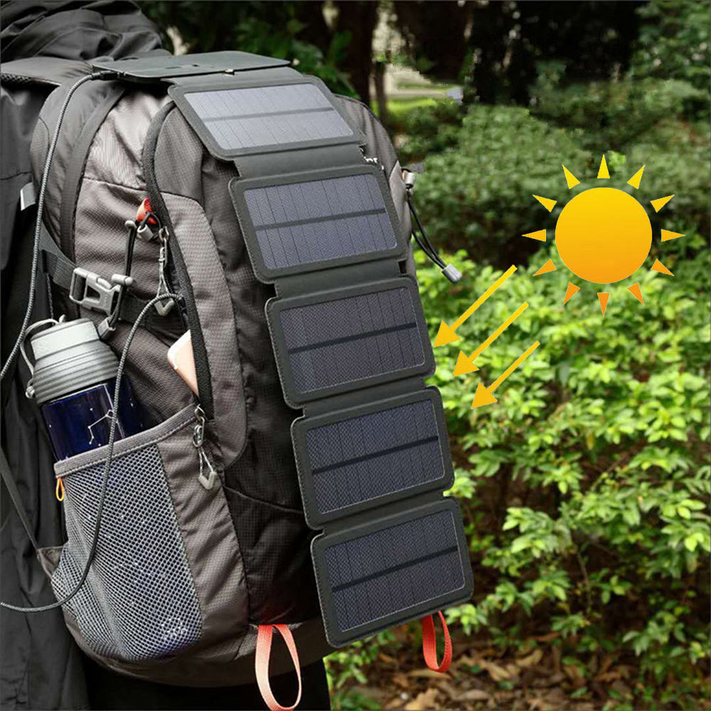 Portable Folding Solar Panel Charger 5V 2.1A USB