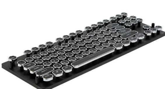 Steampunk Style Typewriter Mechanical Keyboard