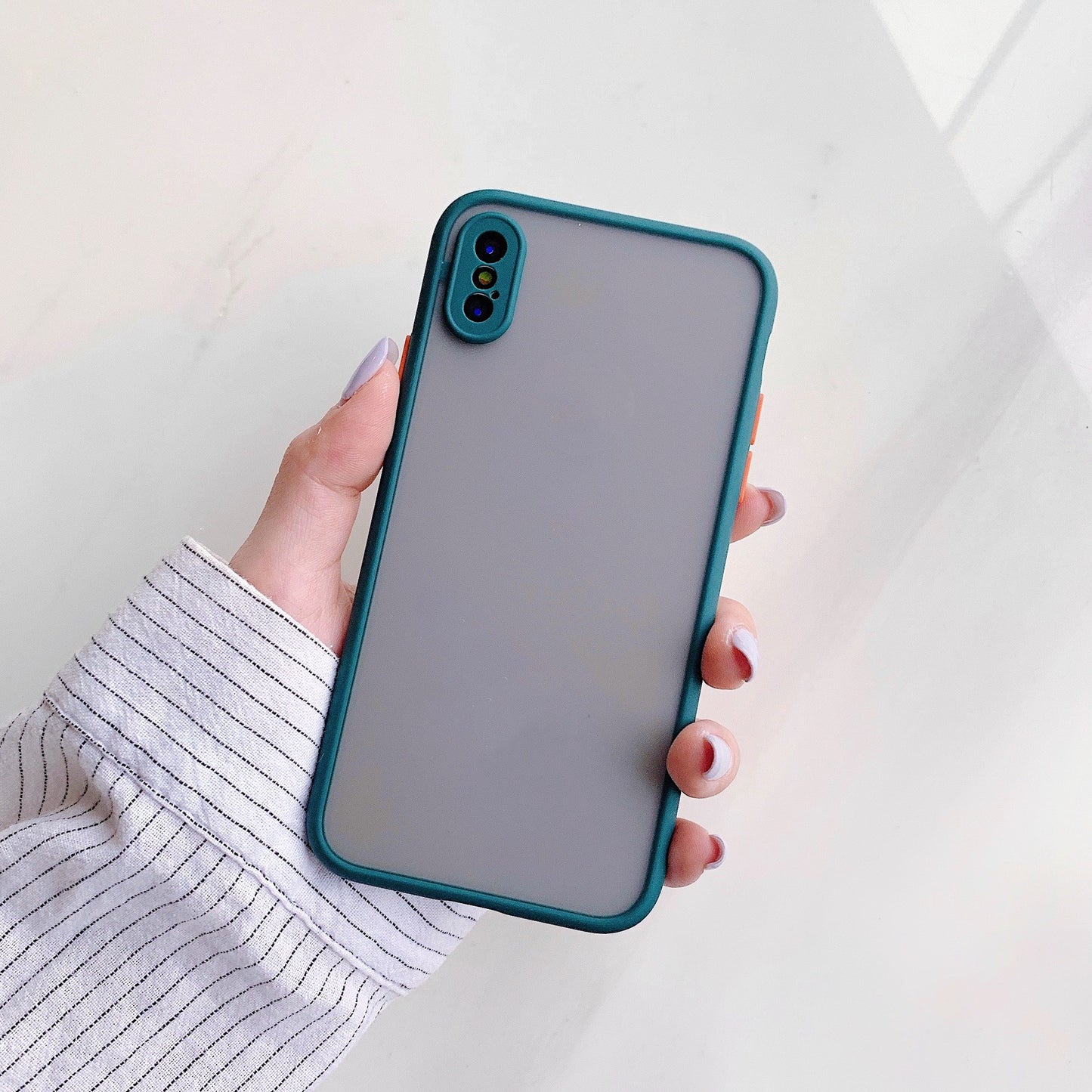 Contrasting Colors Phone Case - Matte/ Color