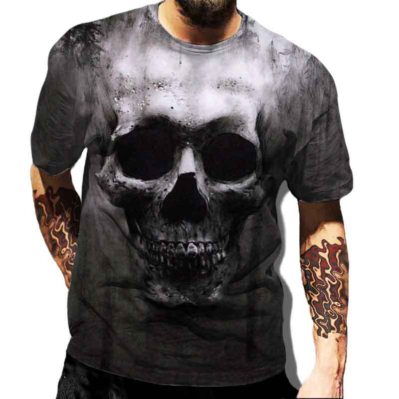 Sugar Skull/ Men's Graphic T-shirts 3d Print