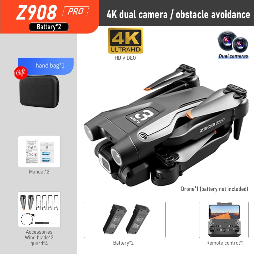 NEW Z908 Pro Drone 4K HD Professional