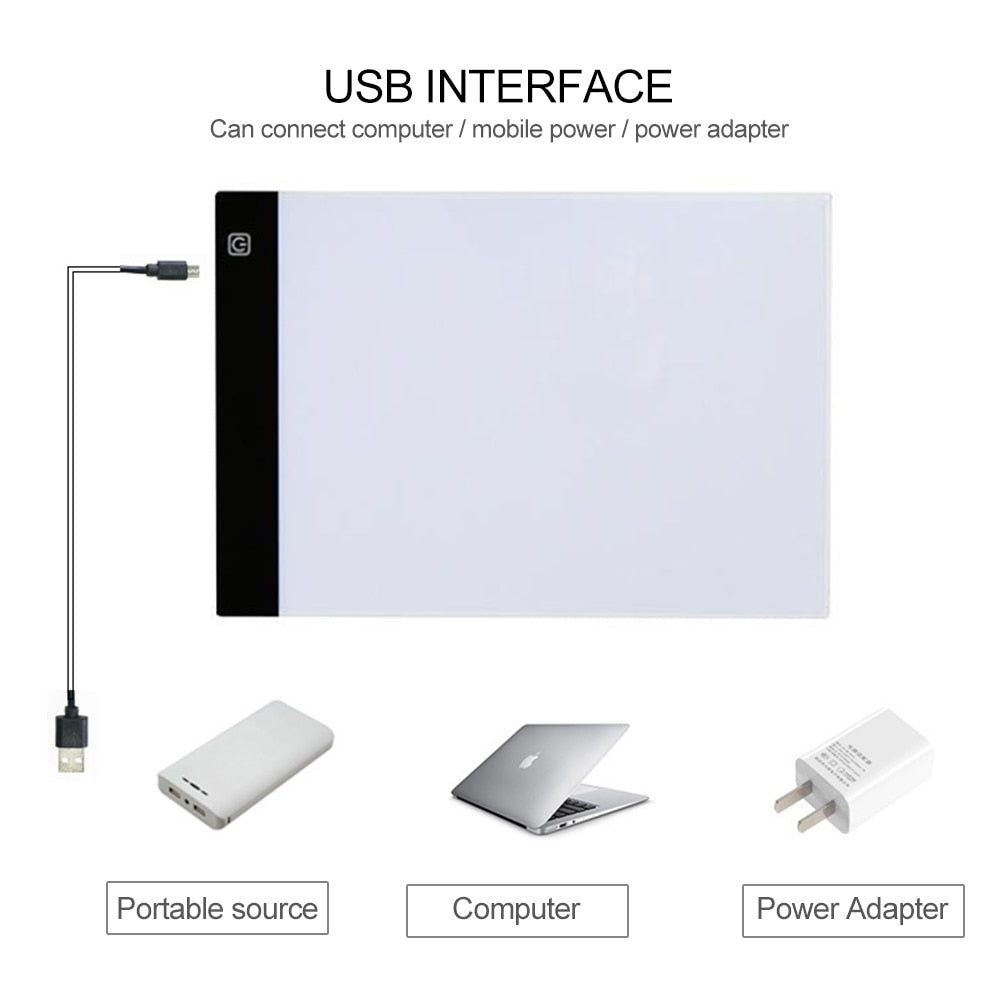 Electronic painting LED Drawing Board