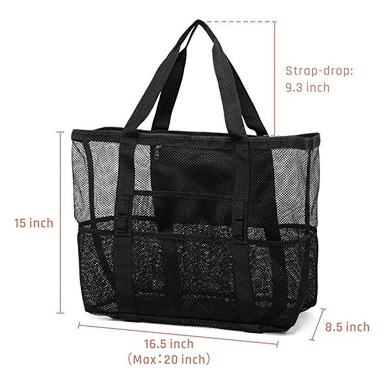 Large-capacity Mesh Beach Bag