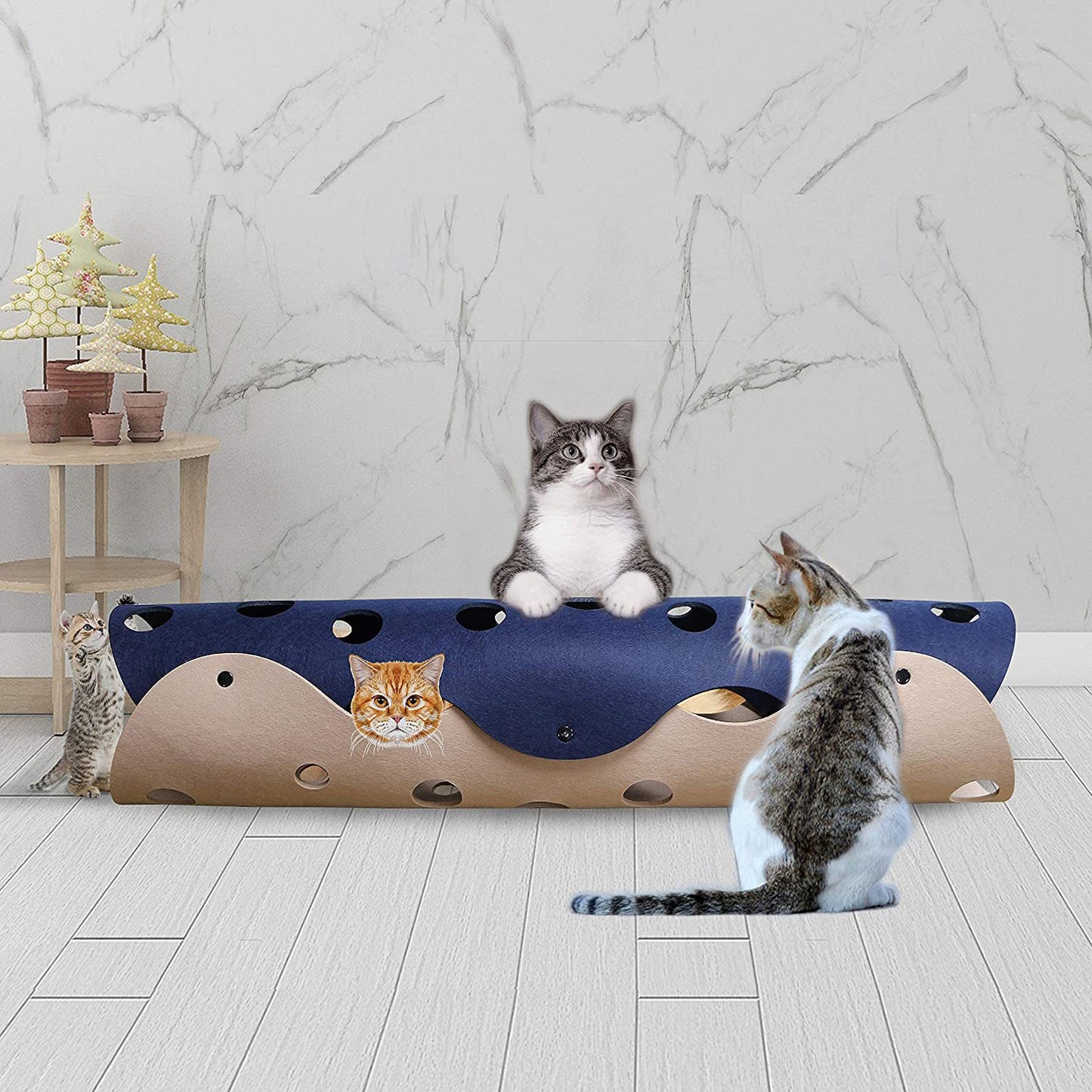 Cat Tunnel Interactive Toy