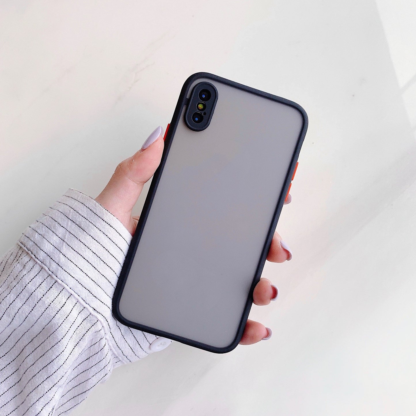 Contrasting Colors Phone Case - Matte/ Color