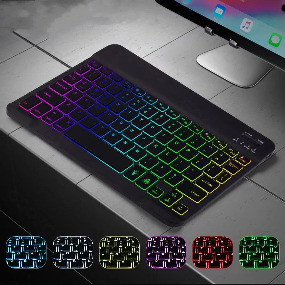 Colorful Light Emitting Bluetooth Keyboard