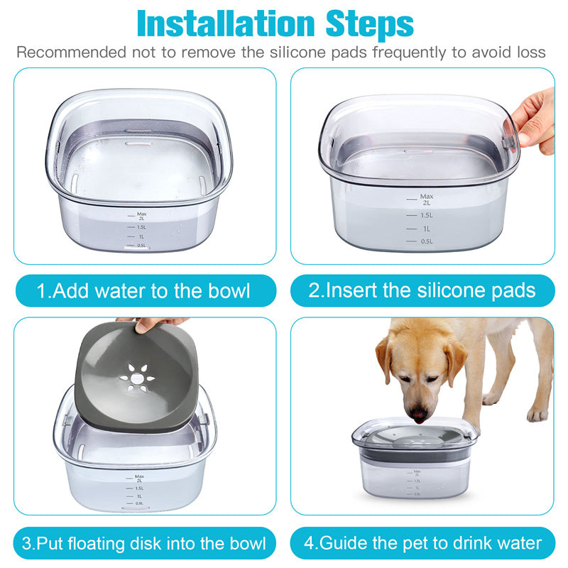 Spill-Proof Dog Bowl 2L