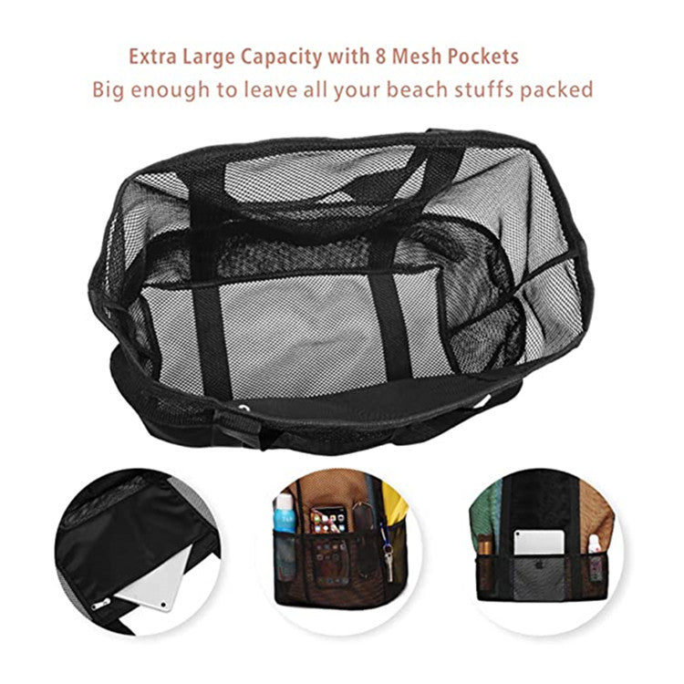 Large-capacity Mesh Beach Bag